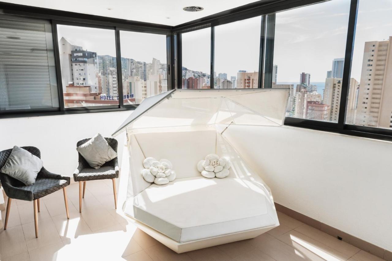 Apartamento Torre D'Oboe Vistas Al Mar Benidorm Dış mekan fotoğraf