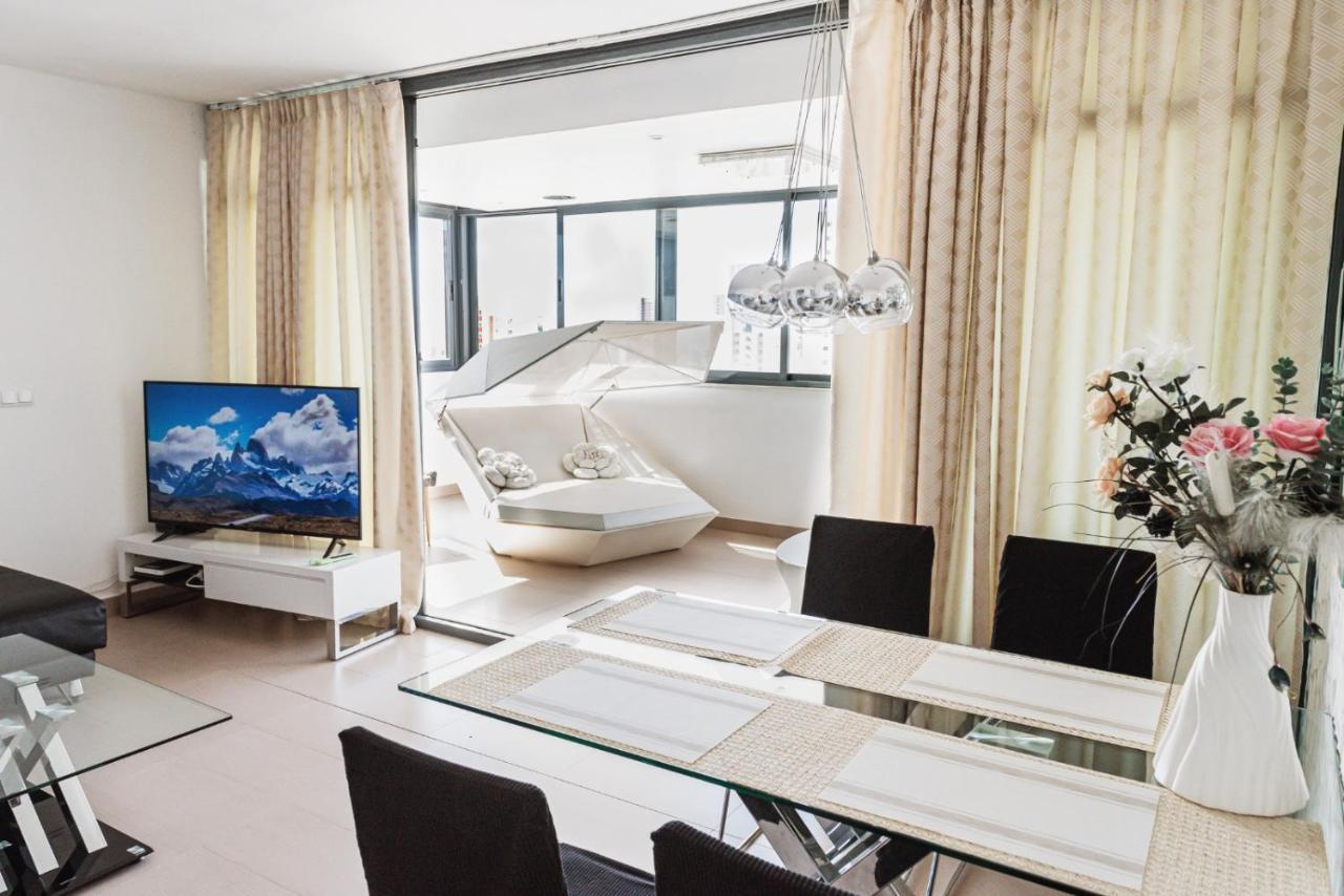 Apartamento Torre D'Oboe Vistas Al Mar Benidorm Dış mekan fotoğraf